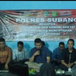 Kapolres Subang “Nemoni Rakyat “