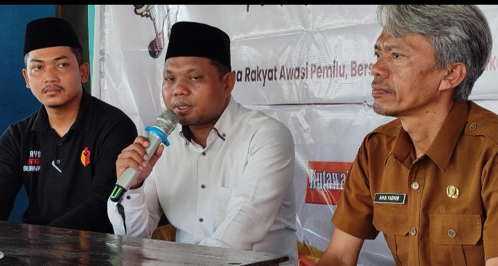 Panwascam Kutawaluya Gelar Sosialisasi Partisipatif