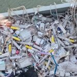 Jembatan Bojong Jadi Pembuangan Limbah Medis